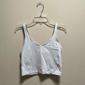 lululemon athletica White Crop Top